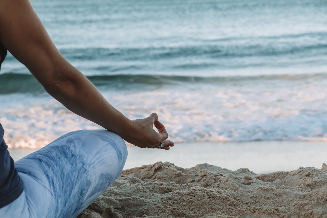 Photo Beach yoga